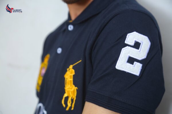 Classic Country Polo Navy Blue London - Image 2