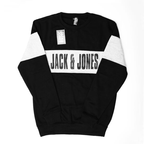 Grey Black Jack & Jones Sweat Shirt