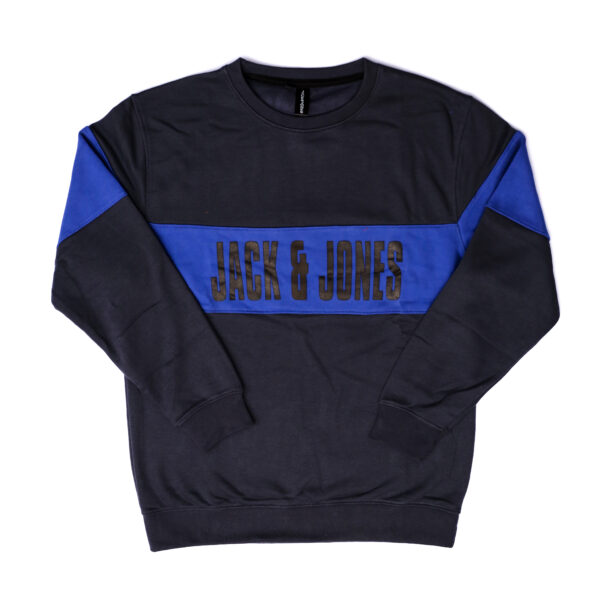 Navy Royal Blue Jack & Jones Sweat Shirt