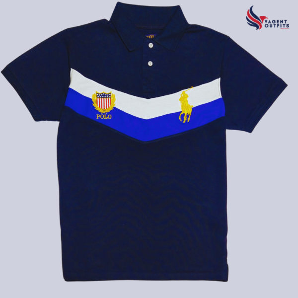 RL Premium Fabric Dark Navy Blue Polo