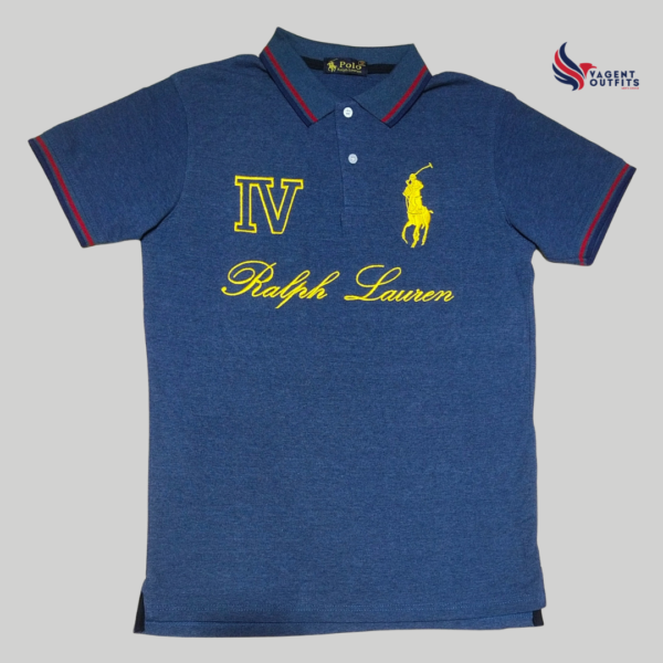 RL Premium Imported Navy Blue Polo