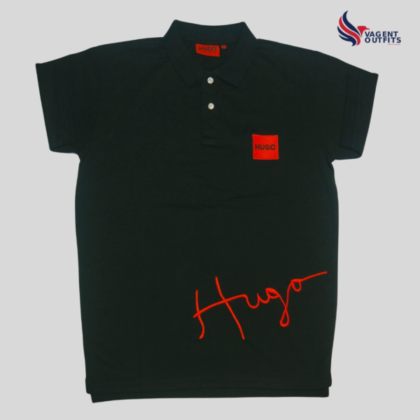 Hugo Premium Imported Black Polo