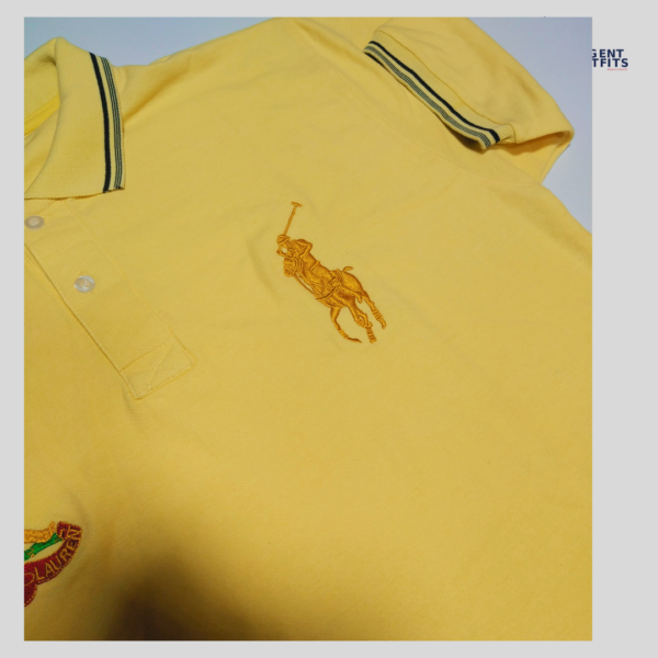 ITA Premium Imported Yellow Polo - Image 2