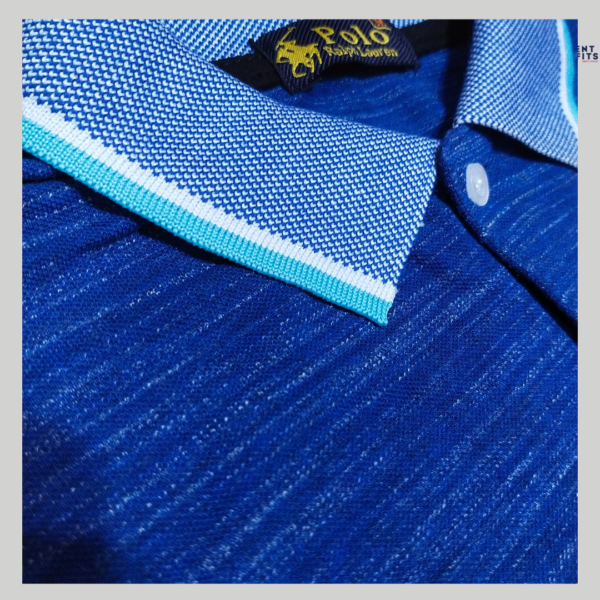 RL Premium Imported Royal Blue Polo - Image 2