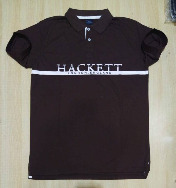 Hackett Premium Imported Brown Polo