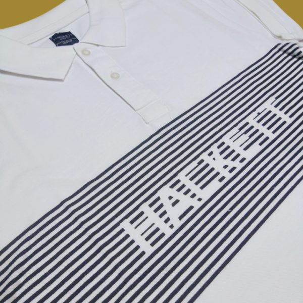 Hackett Premium Imported White Polo - Image 2